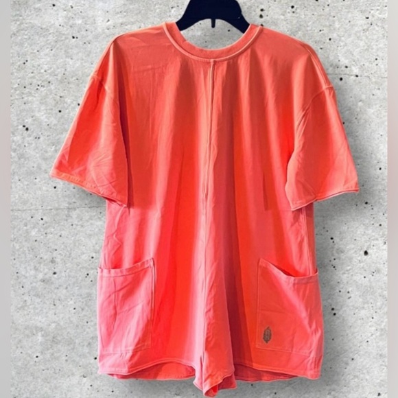 NWOT Free People Hot Shot Tee Romper - Picture 5 of 15